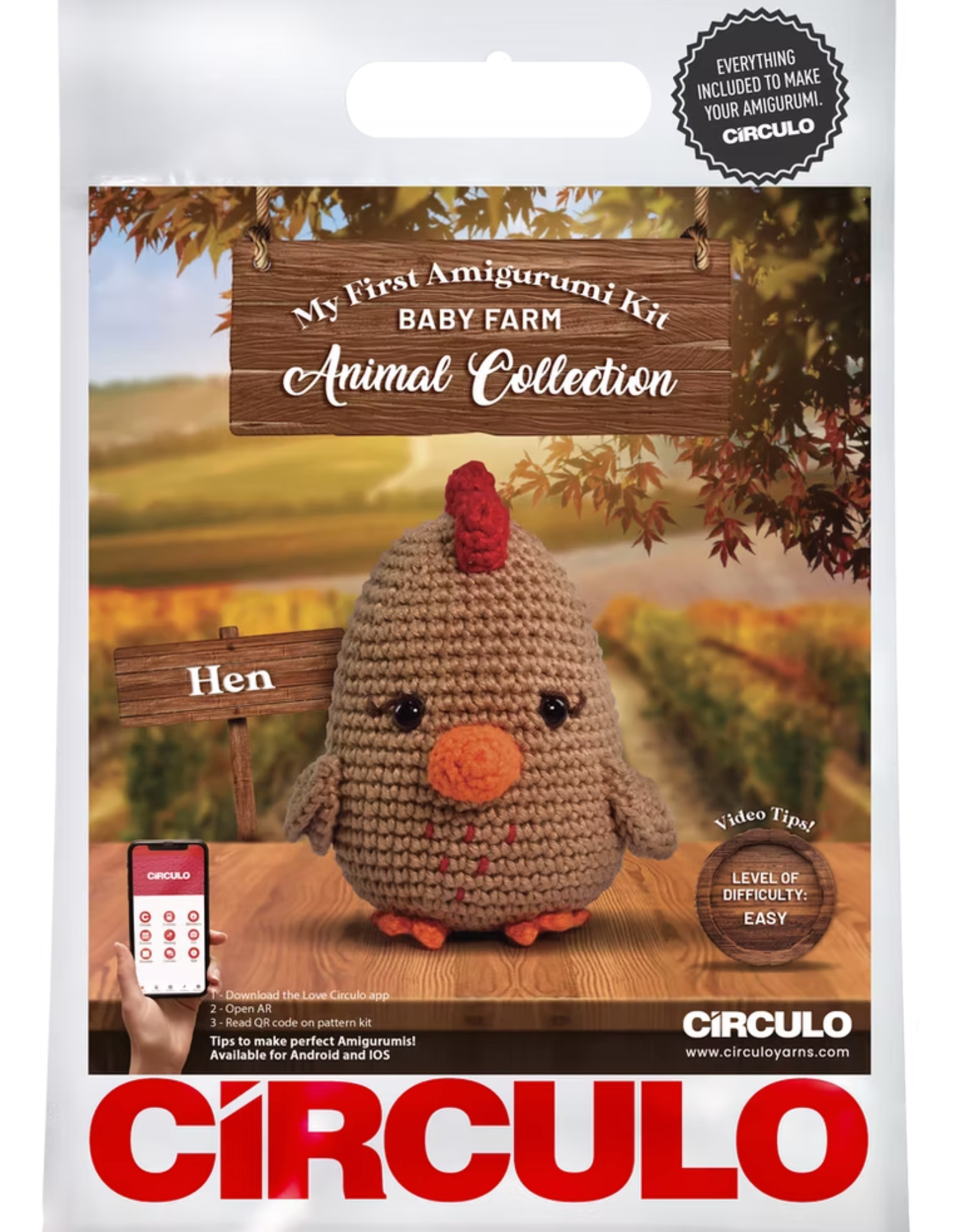Circulo Baby Farm Animals Amigurumi Kits by Circulo