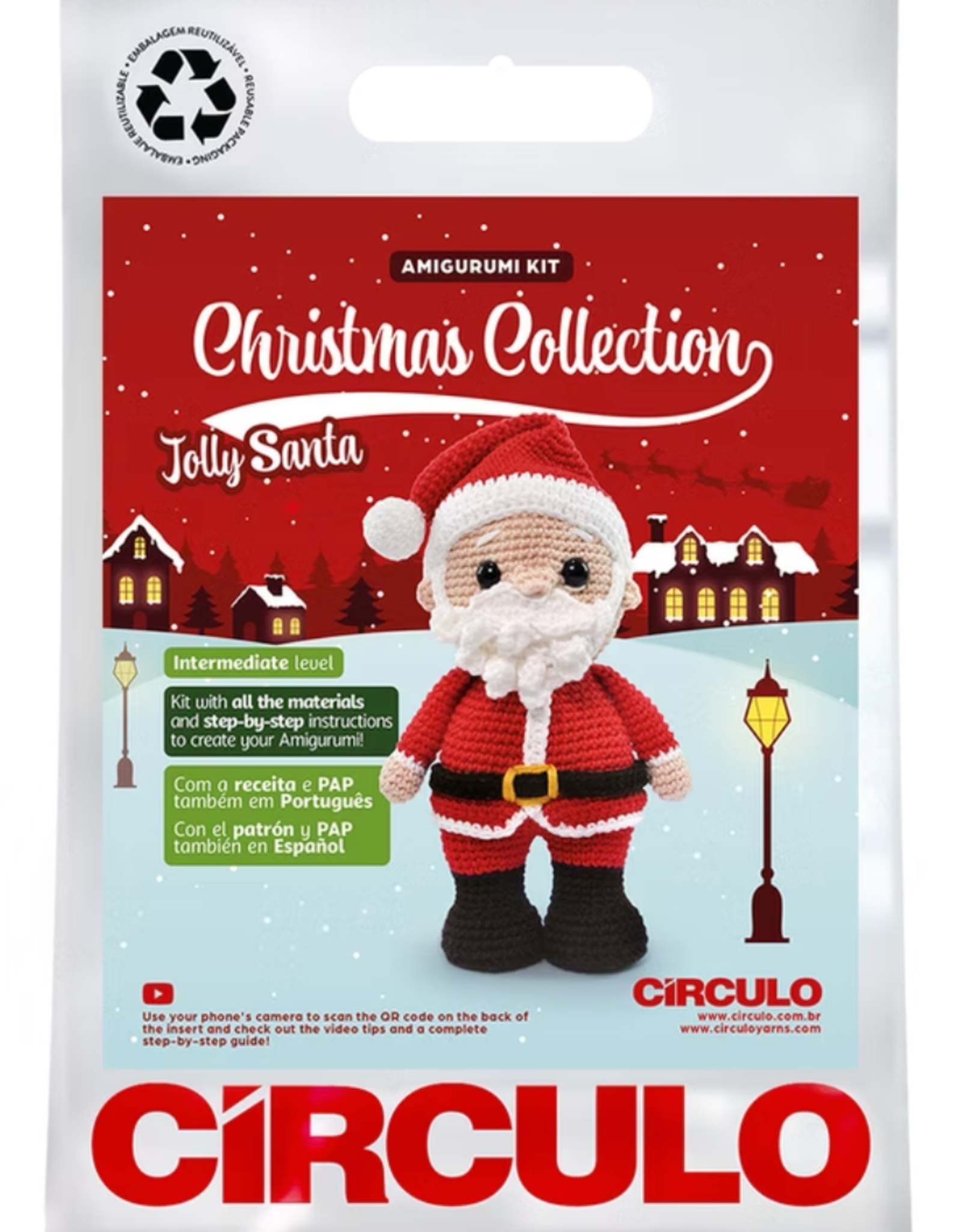 Circulo Christmas Collection Amigurumi Kits by Circulo