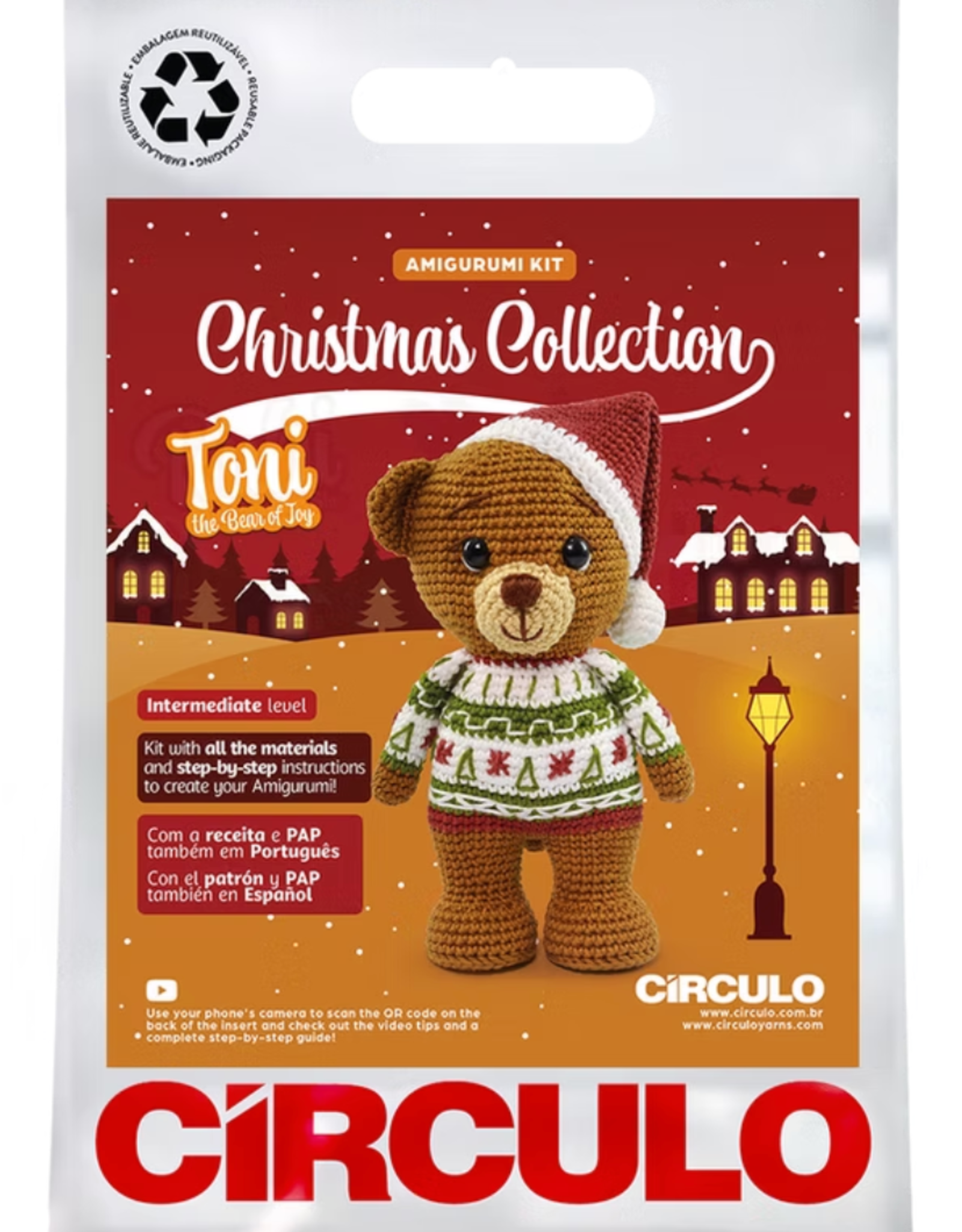 Circulo Christmas Collection Amigurumi Kits by Circulo