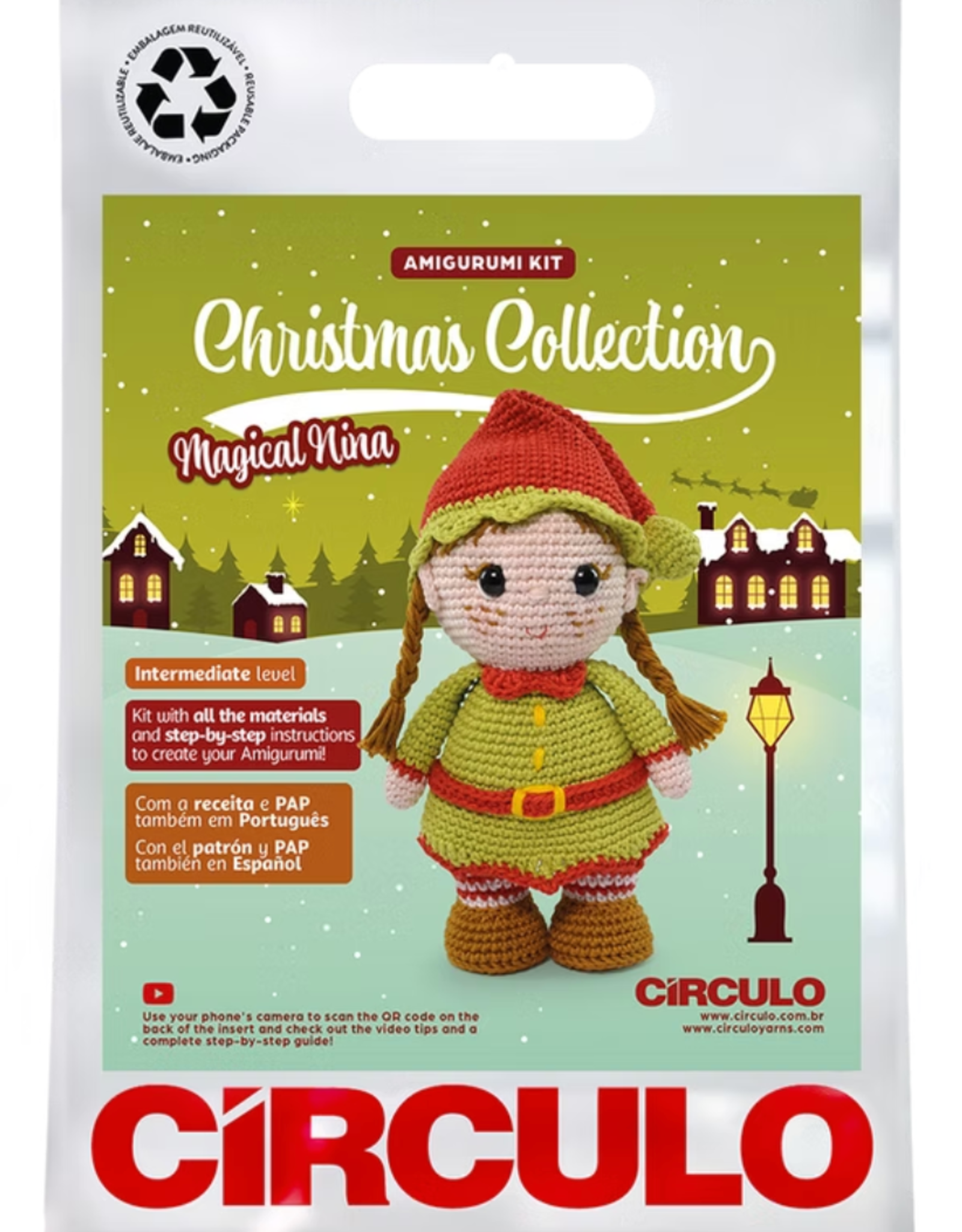 Circulo Christmas Collection Amigurumi Kits by Circulo