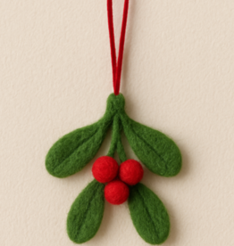 Tracy Kadonaga Needle Felting: Holiday Mistletoe! - Monday, December 1, 4-6pm