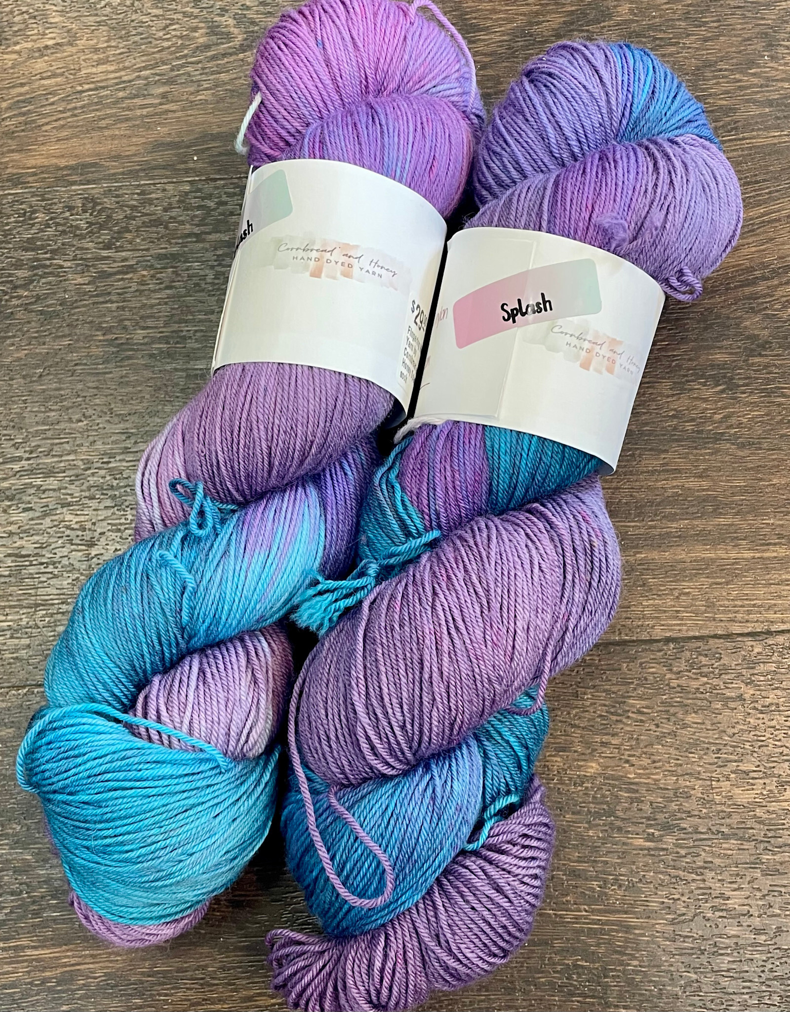 Cornbread and Honey Fingering Weight Yarn by Cornbread and Honey