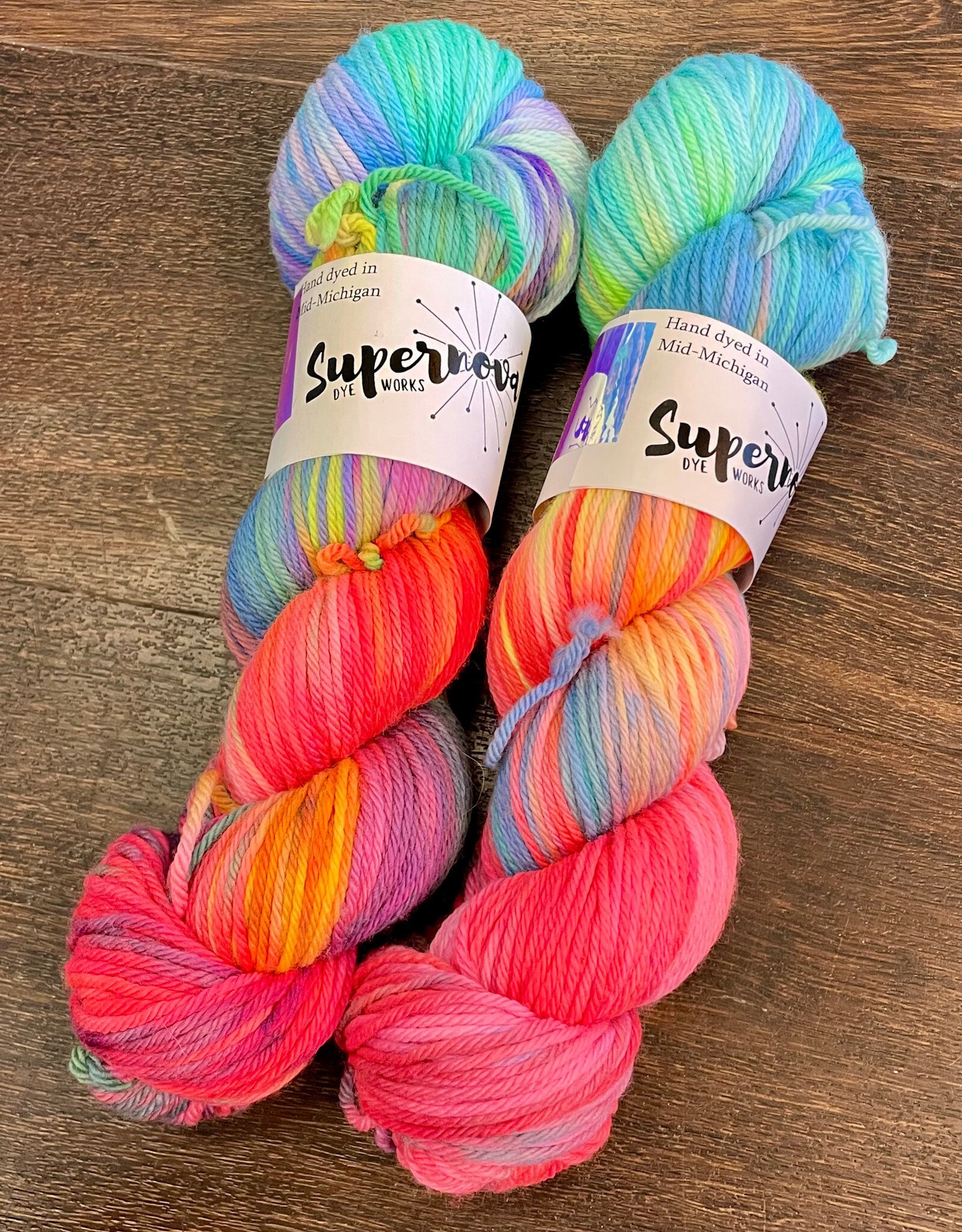 Supernova Dye Works Nashira Worsted by Supernova Dye Works