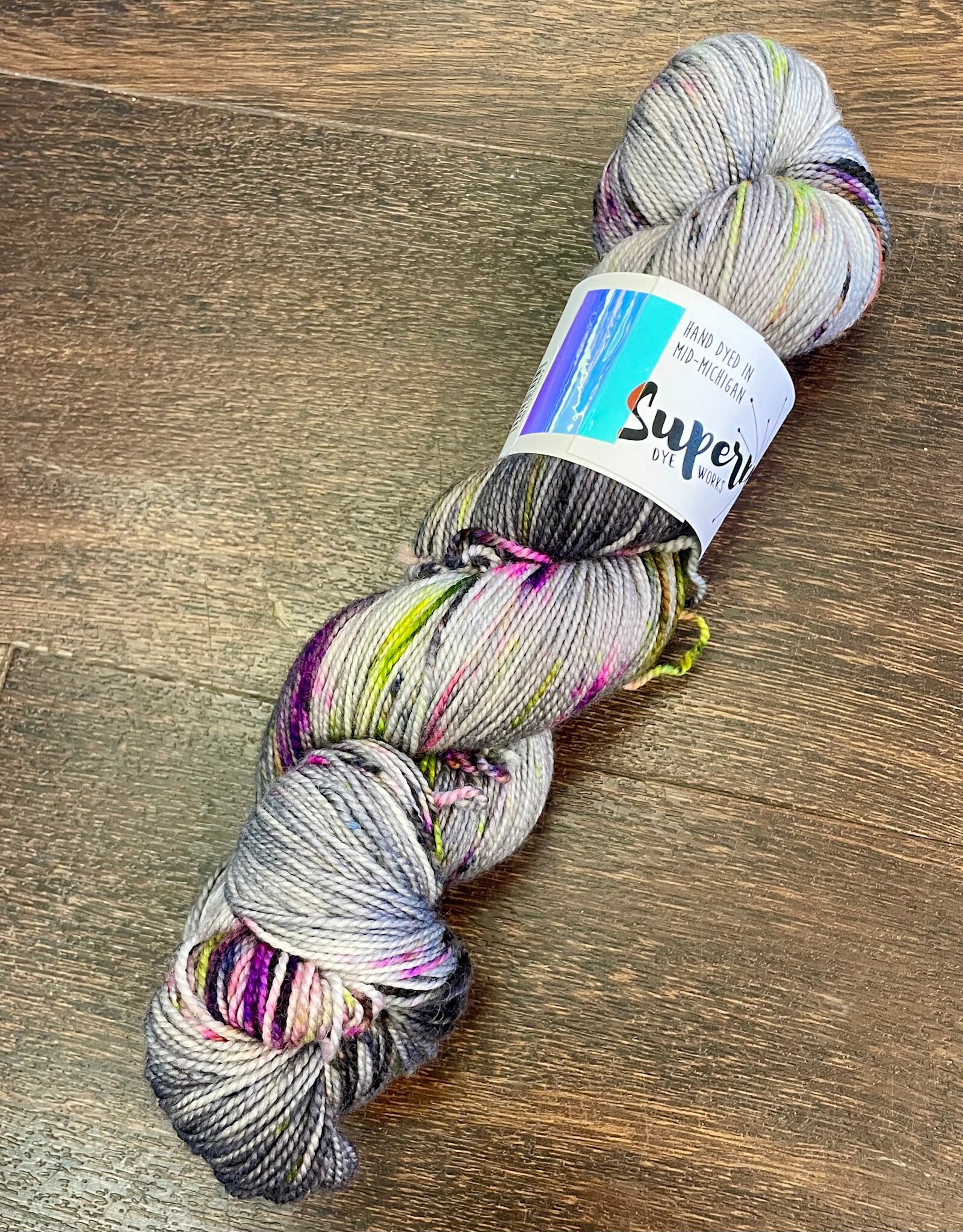 Supernova Dye Works Desmos Sock by Supernova Dye Works