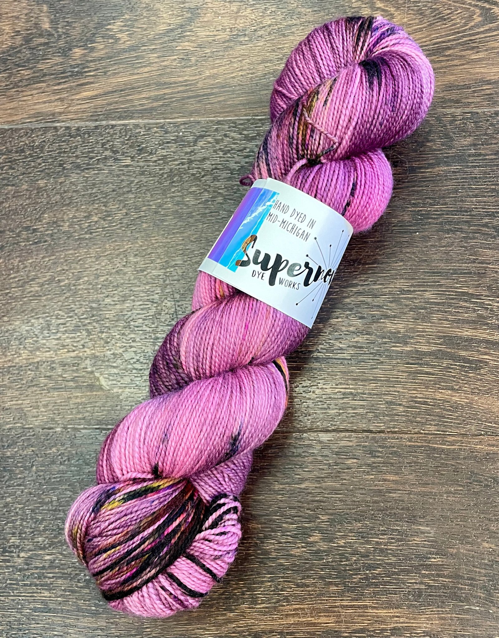 Supernova Dye Works Desmos Sock by Supernova Dye Works