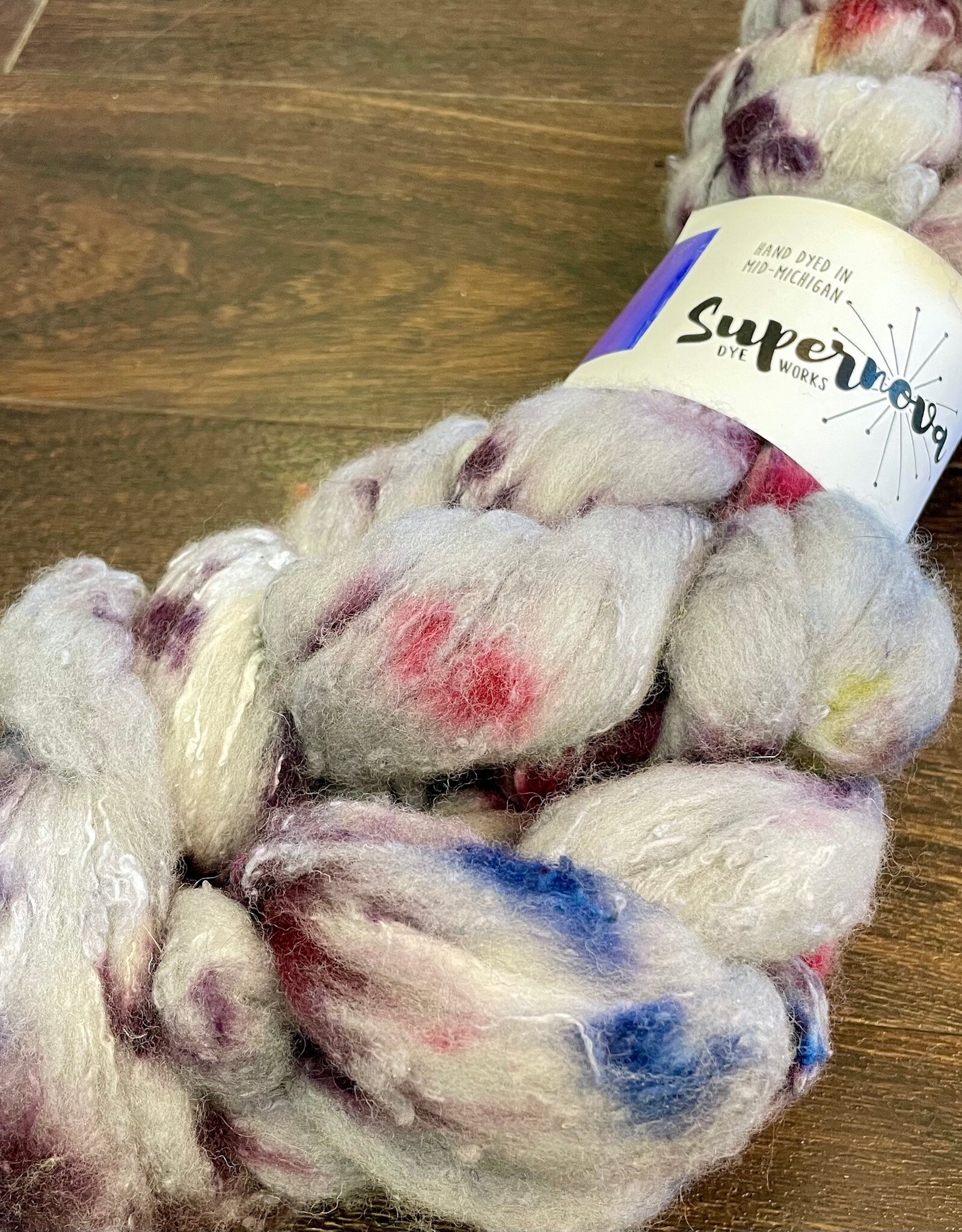 Supernova Dye Works Combed Top Braid by Supernova Dye Works