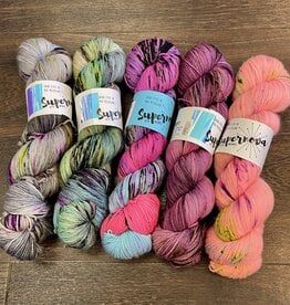 Supernova Dye Works Desmos Sock by Supernova Dye Works