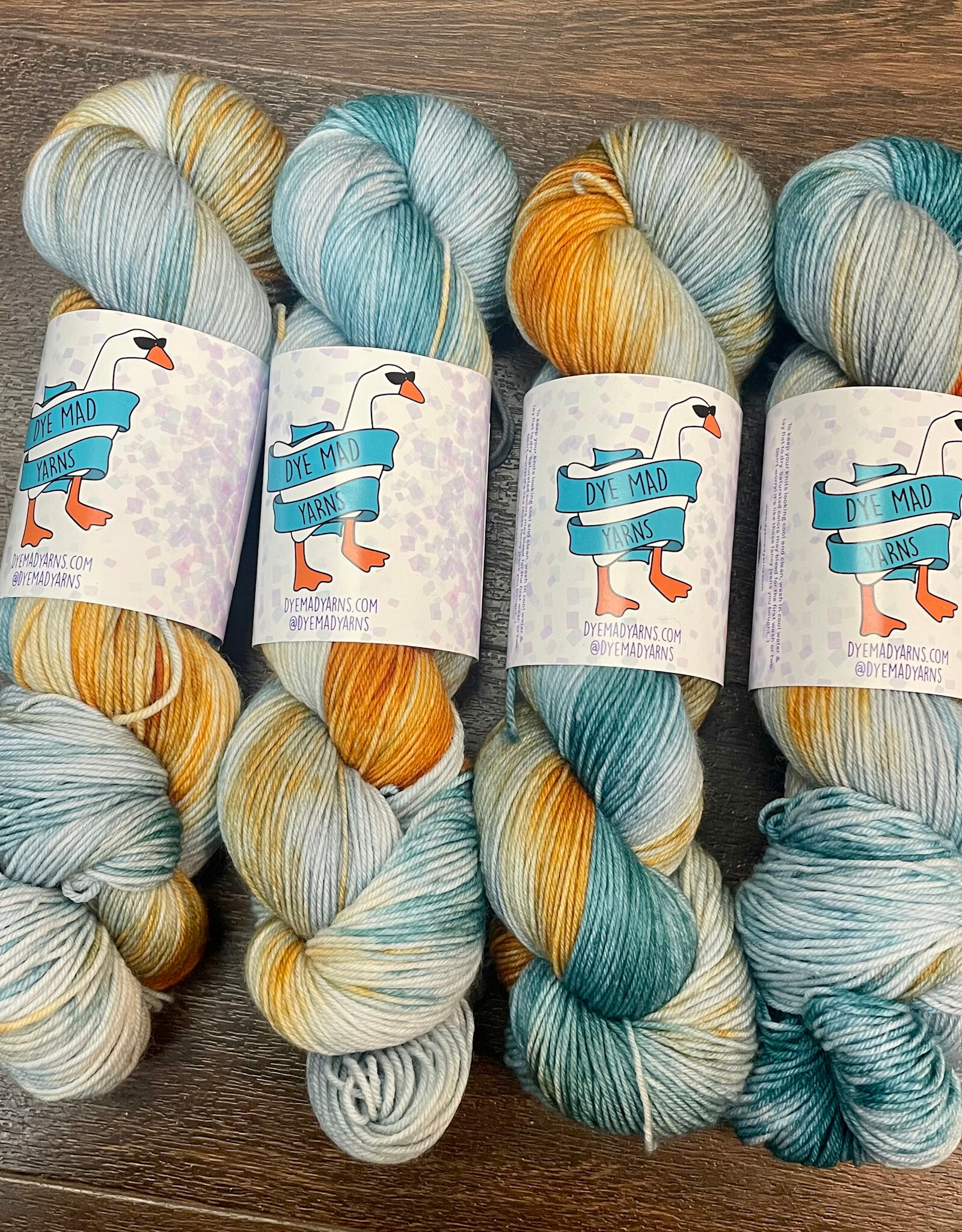 Dye Mad Yarns Chester Sock by Dye Mad: Tarot Series