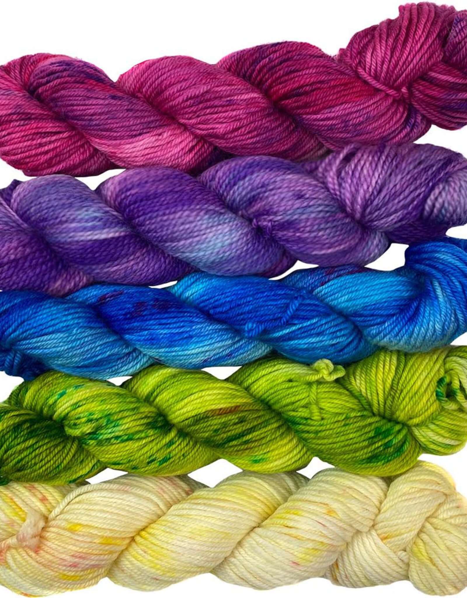 Wonderland Yarn Mad Hatter Mini Skein Packs by Wonderland Yarn