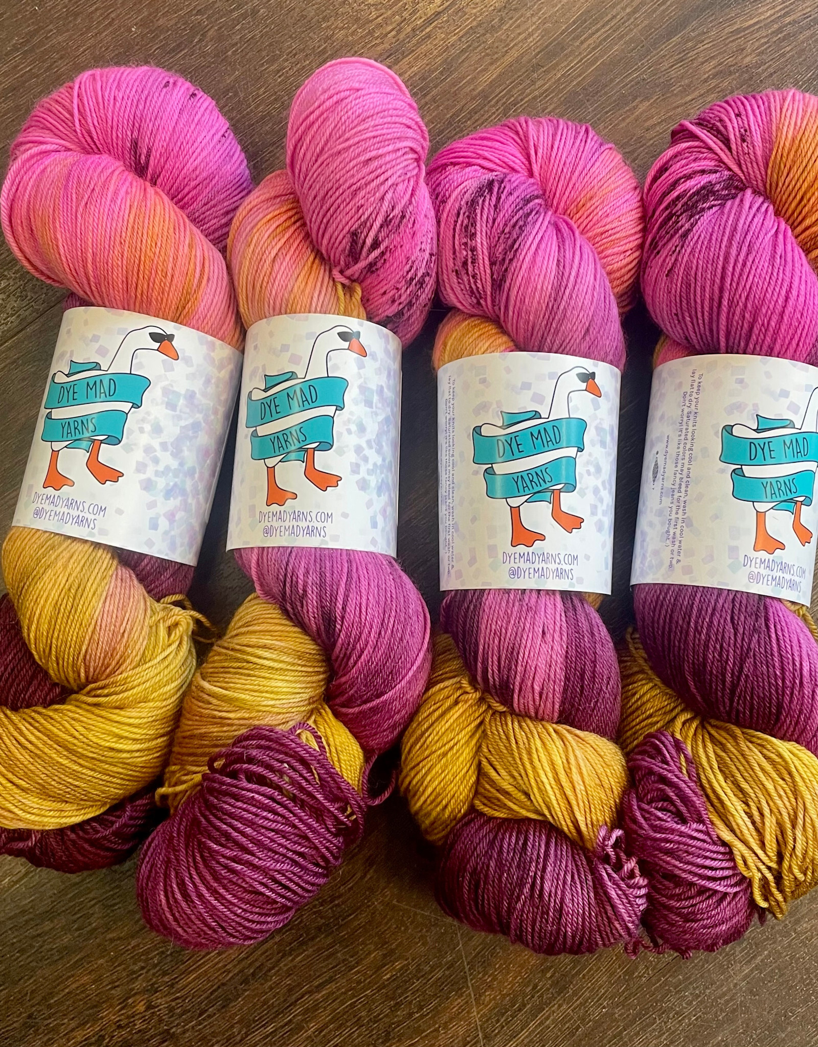 Dye Mad Yarns Chester Sock by Dye Mad: Tarot Series