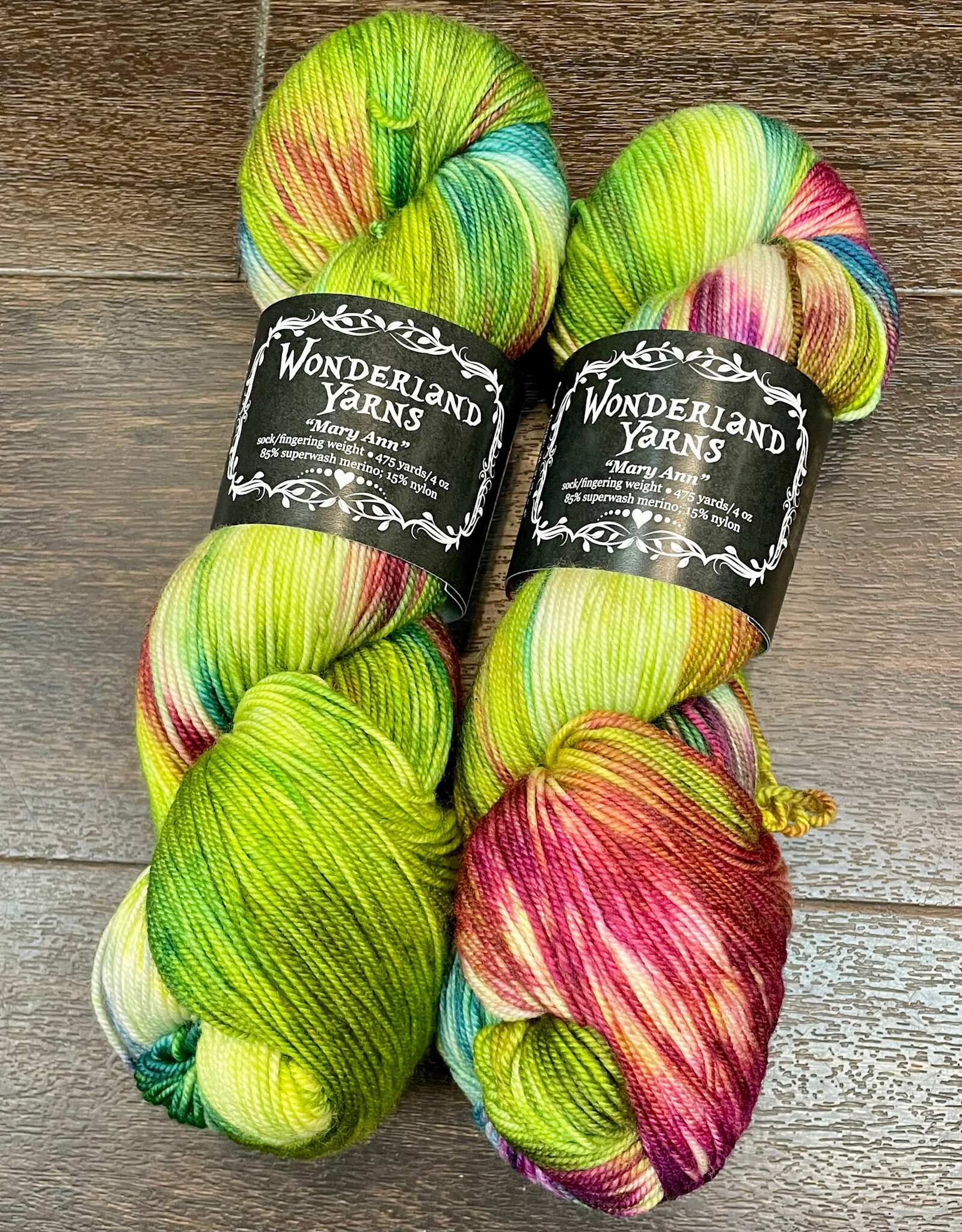 Wonderland Yarn Color of the Month 2026 by Wonderand Yarns, Mary Ann