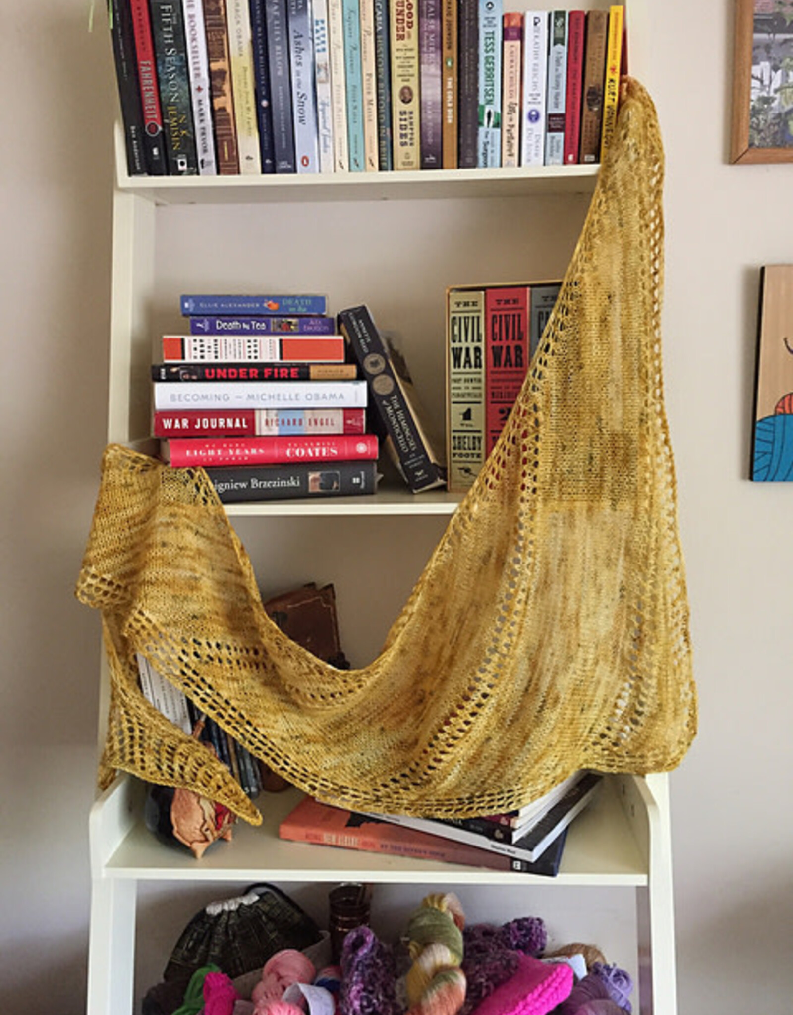 Psychedelic Fish Shawl - Saturday, April 25, 1:30-3:30pm