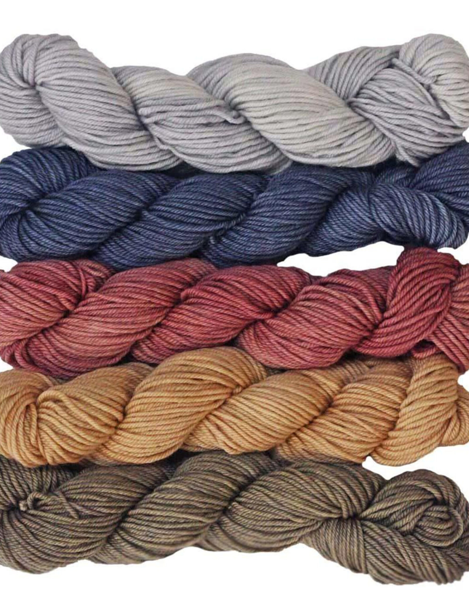 Wonderland Yarn Mary Ann Mini Skein Packs by Wonderland Yarn