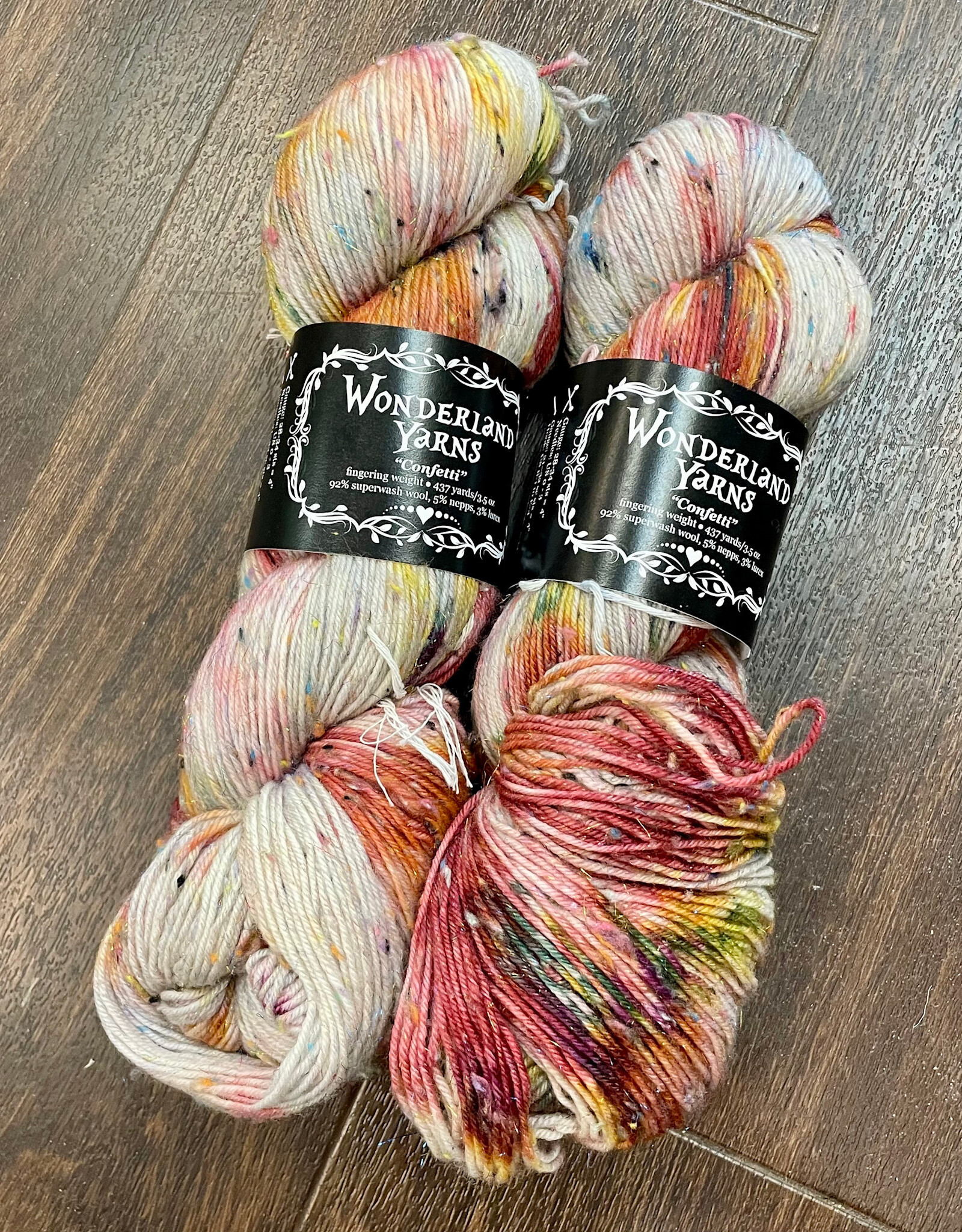 Wonderland Yarn Confetti Tweed from Wonderland Yarns