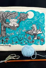 Bonnie Bischoff Wonderland Large Zip Pouch