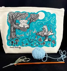 Bonnie Bischoff Wonderland Large Zip Pouch