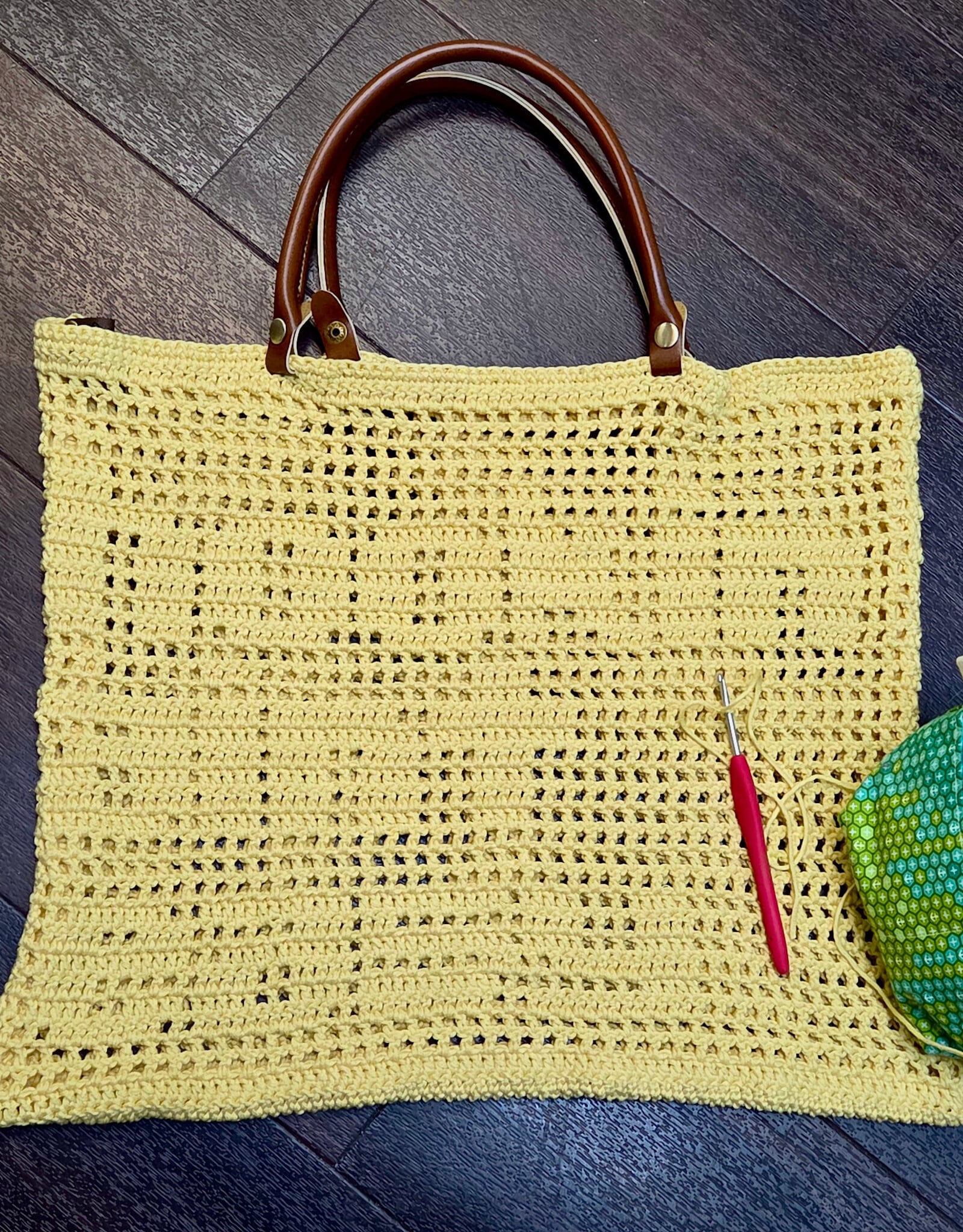 Becka Sanders ‘Hookin Ain't Easy’ Crochet Tote - Sundays, July 26 & August 2, 12:30-3:30pm