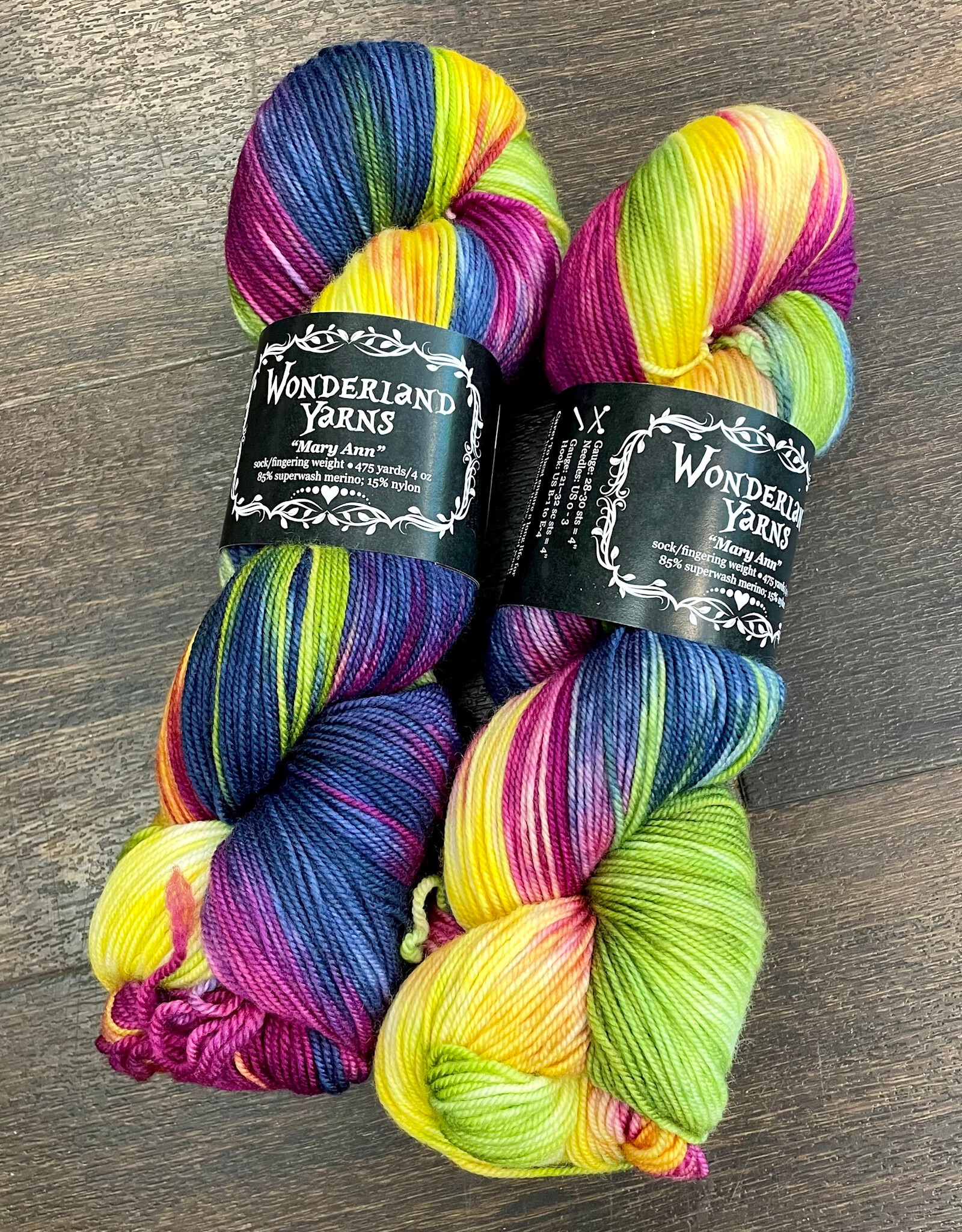 Wonderland Yarn Color of the Month 2026 by Wonderand Yarns, Mary Ann