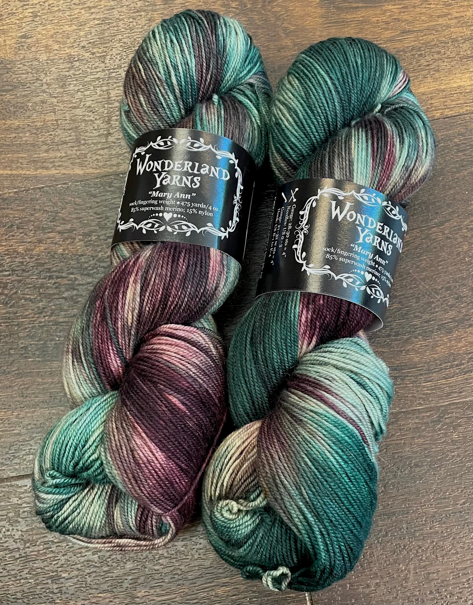 Wonderland Yarn Color of the Month 2026 by Wonderand Yarns, Mary Ann