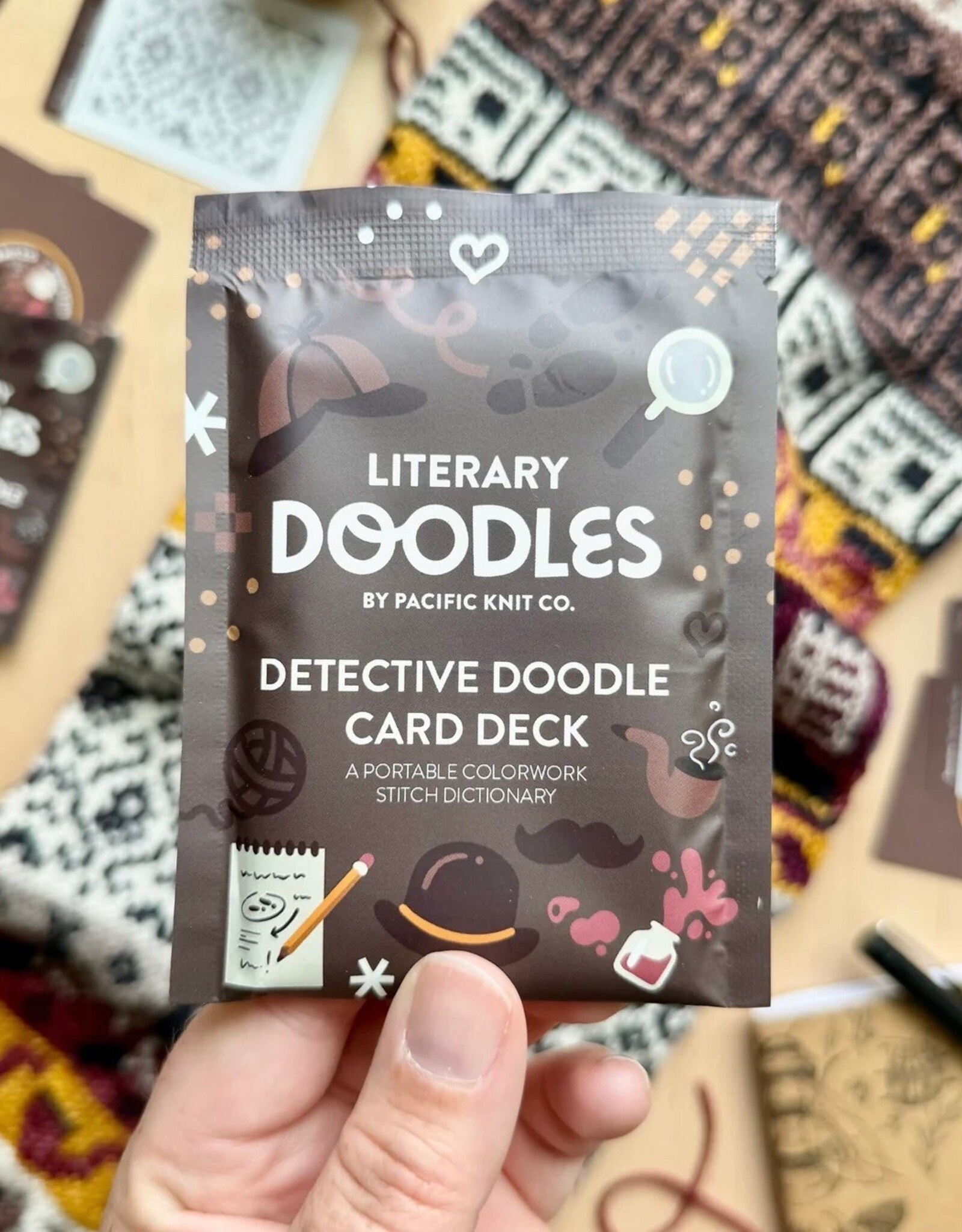 Pacific Knit Co. Doodle Decks by Pacific Knit Co. Core Packs Literary Foil Packs