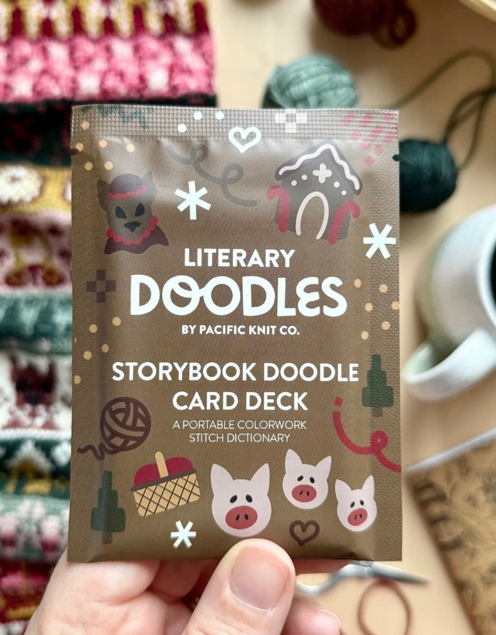 Pacific Knit Co. Doodle Decks by Pacific Knit Co. Core Packs Literary Foil Packs