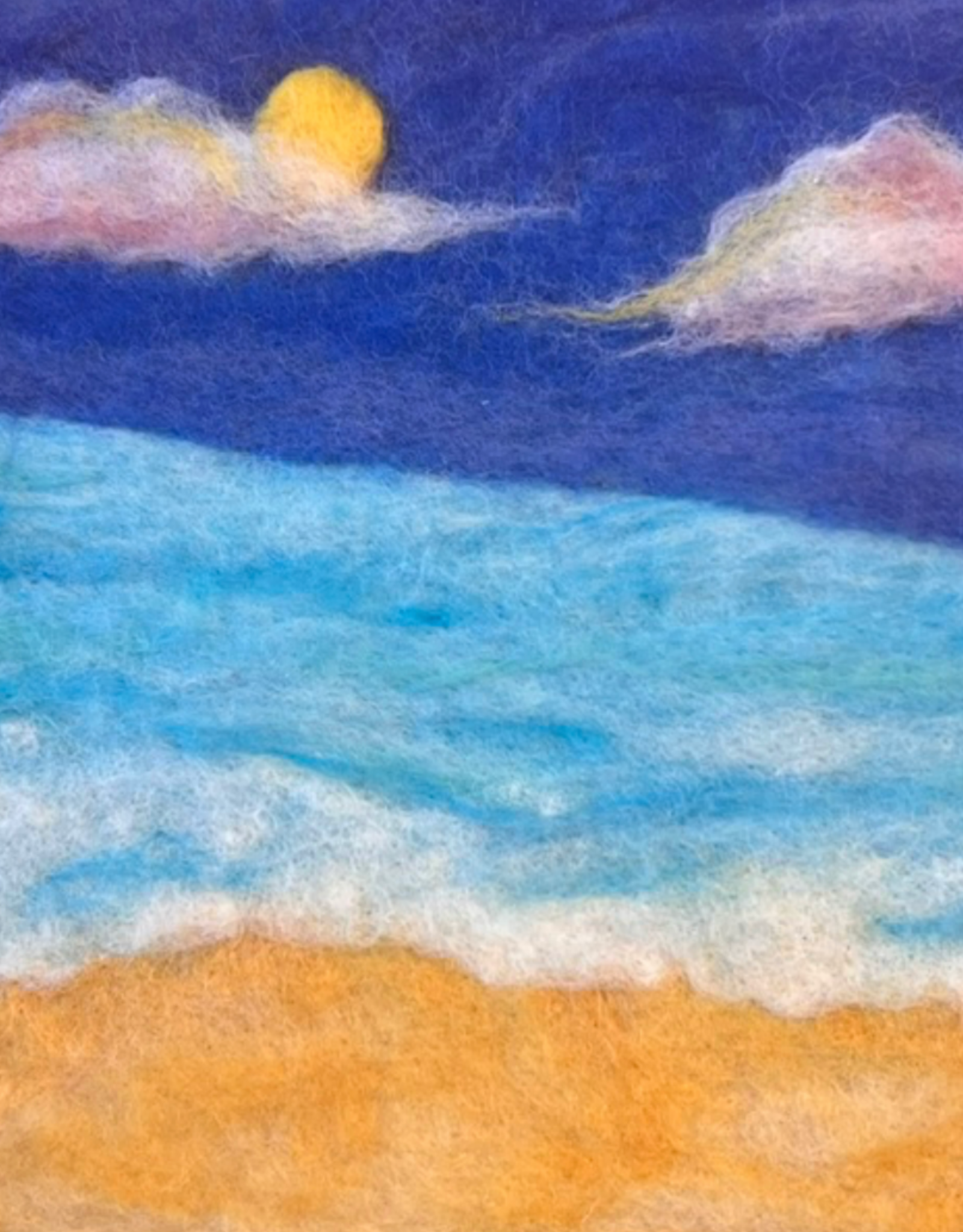 Tracy Kadonaga Wet Felting: Escape to a Seascape - Monday, November 16, 3:30-5:30pm