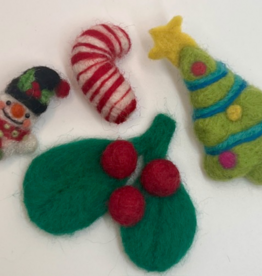 Tracy Kadonaga Needle Felting: Holiday Ornaments - Monday, November 30, 3:30-5:30pm
