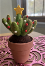 Tracy Kadonaga Needle Felting: Christmas Cactus - Monday, December 14, 3:30-5:30pm