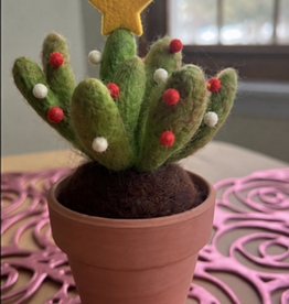 Tracy Kadonaga Needle Felting: Christmas Cactus - Monday, December 14, 3:30-5:30pm