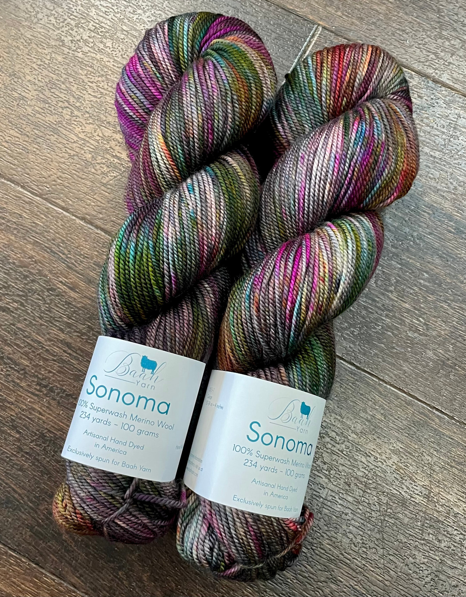 Baah Yarns Sonoma by Baah Yarn, Color Group 2