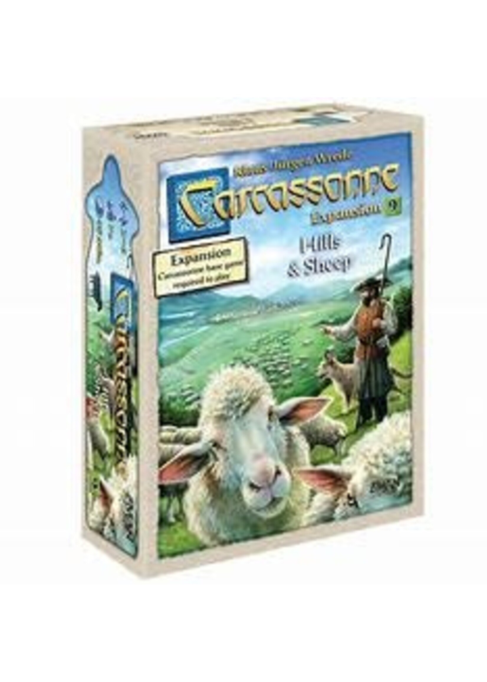 Z-Man Games Carcassonne Expansion 9 Hills & Sheep