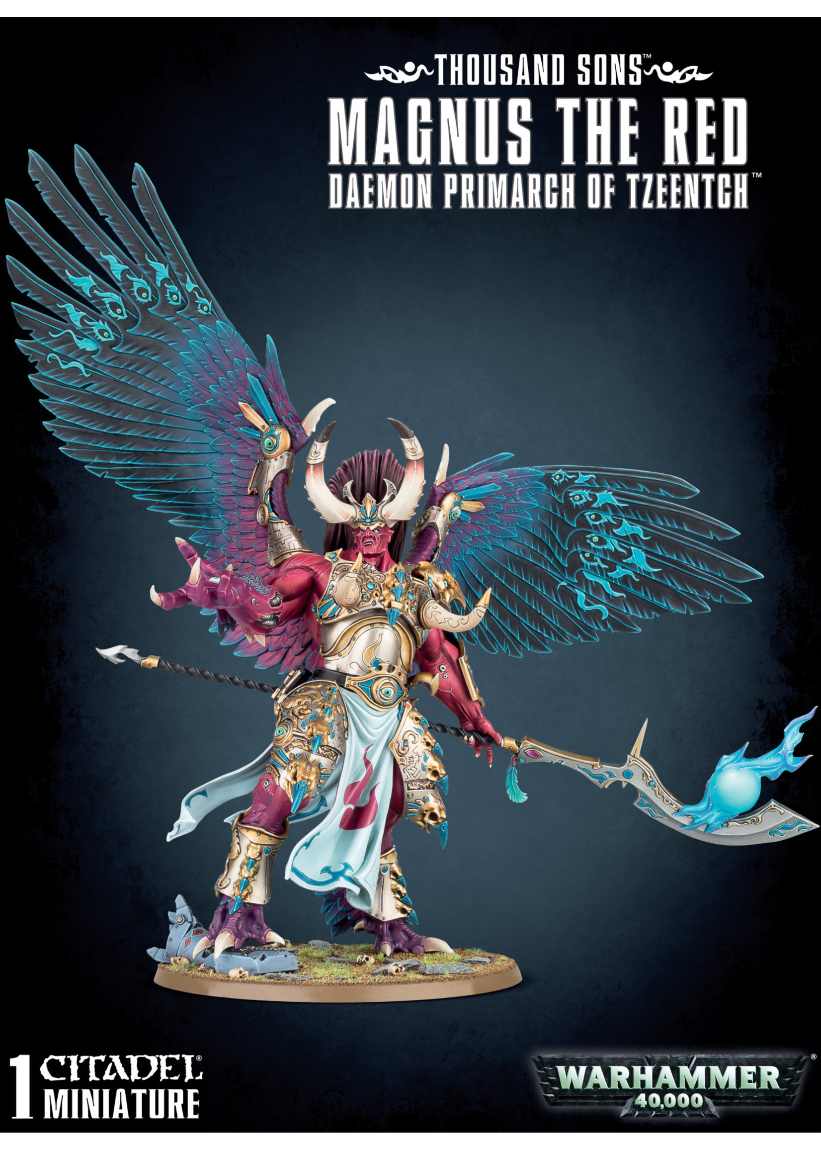 Games Workshop Magnus the Red, Deamon Primarch of Tzeentch