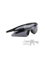 Bulldog Airsoft Goggles, Black Comfortable Colorful Dark MA-70-BK-BK