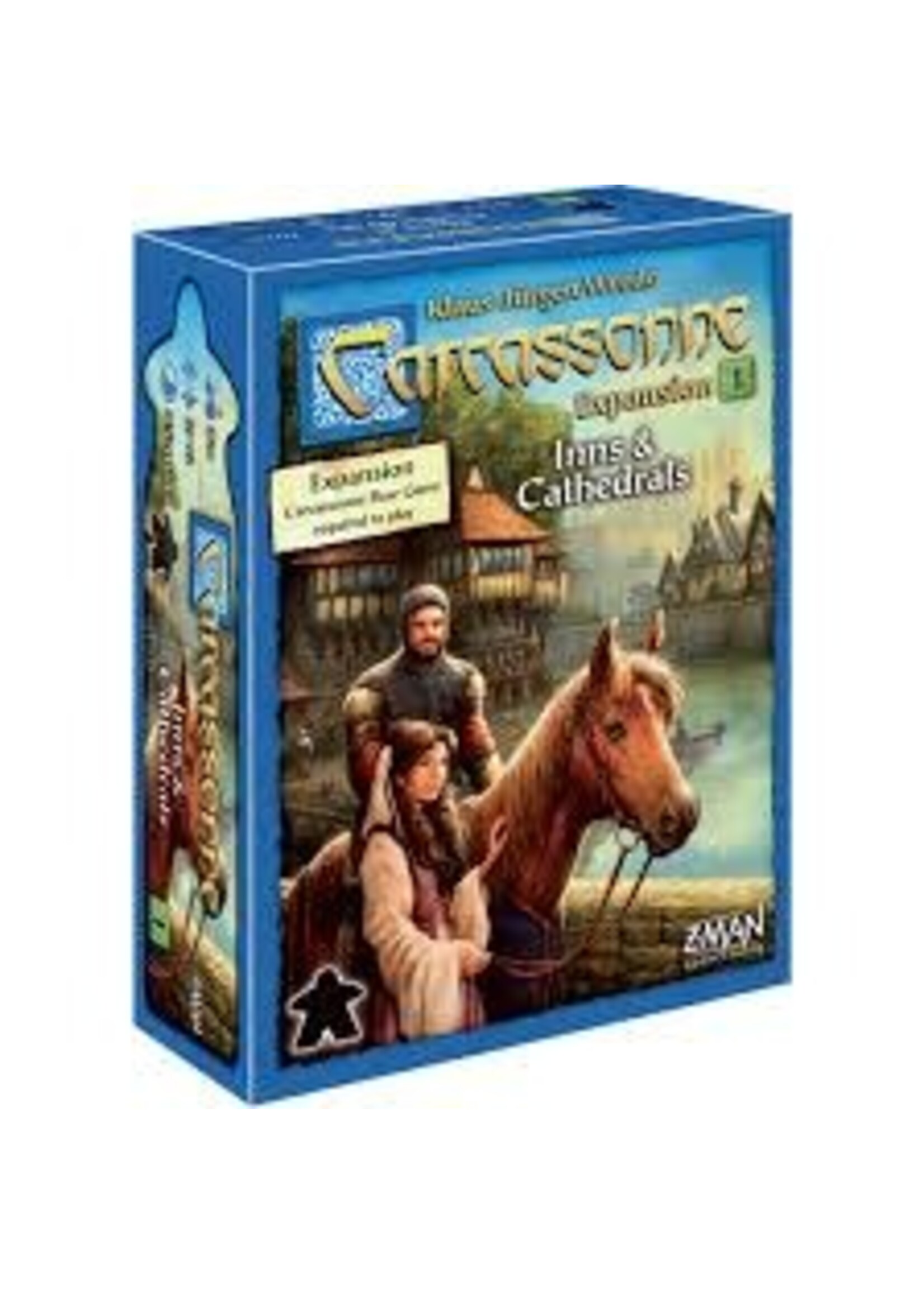 Z-Man Games Carcassonne Expansion 1 Inns & Cathedrals