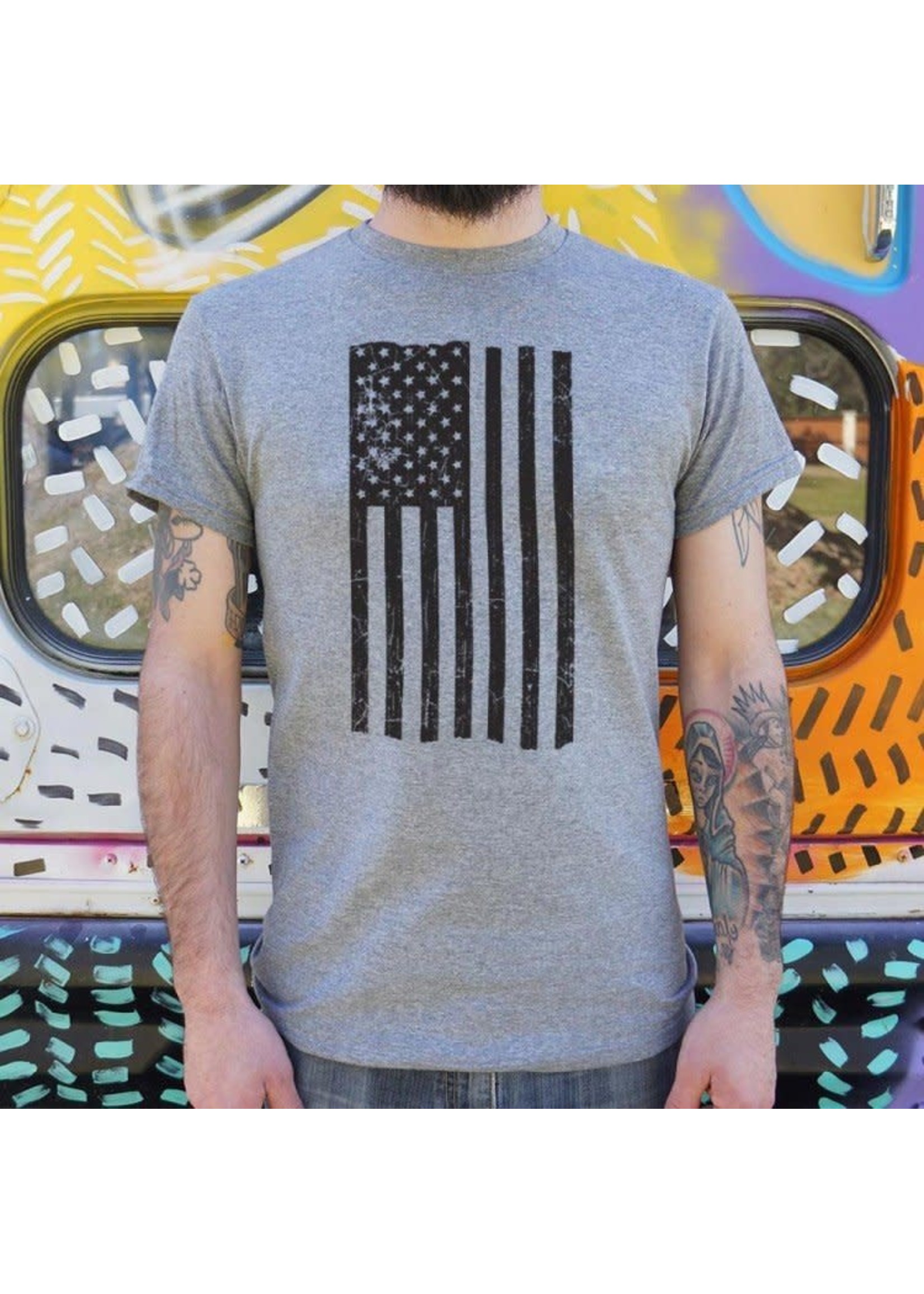 Vintage USA Flag 3X T-shirt