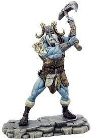 D&D Miniatures: Frost Giant #48 – Giants Of Legend Series, Rare Collectible Figure