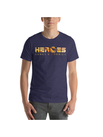 Bella Canvas Heroes Flame Logo T-Shirt