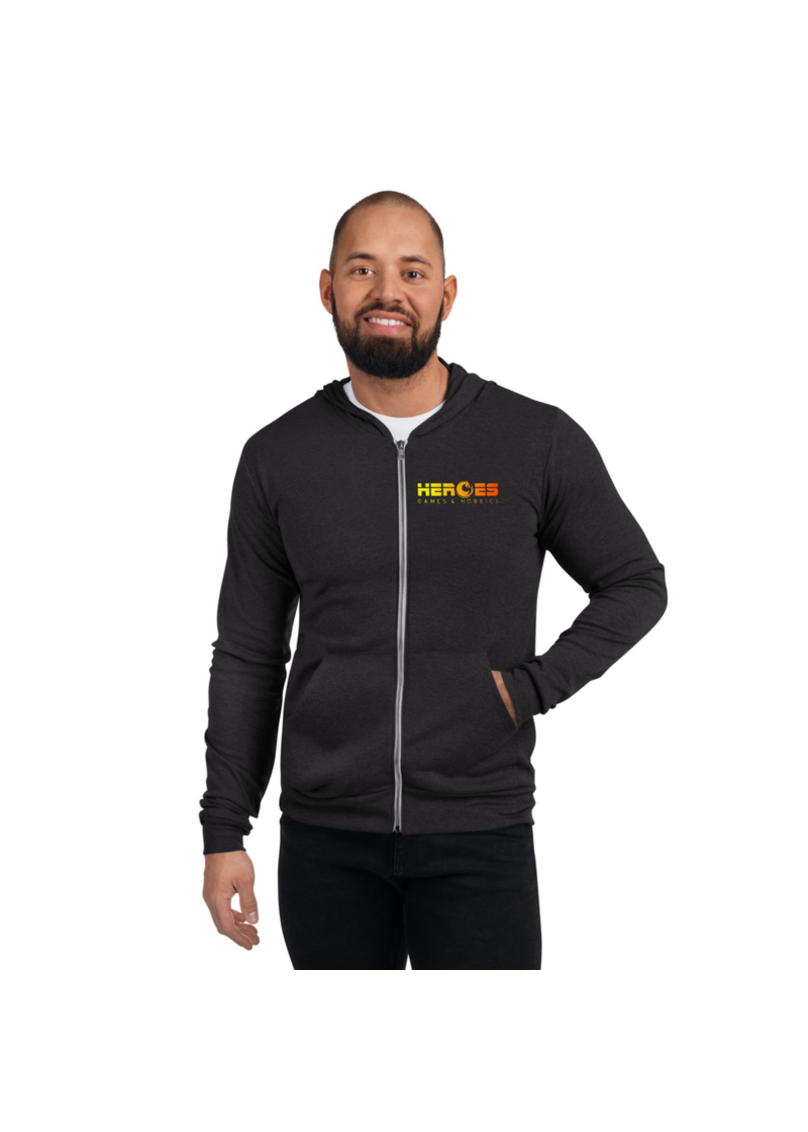 Bella Canvas Lightweight Zip Hoodie Heroes Games And Hobbies bella-canvas-lightweight-zip-hoodie-heroes-games-and-hobbies