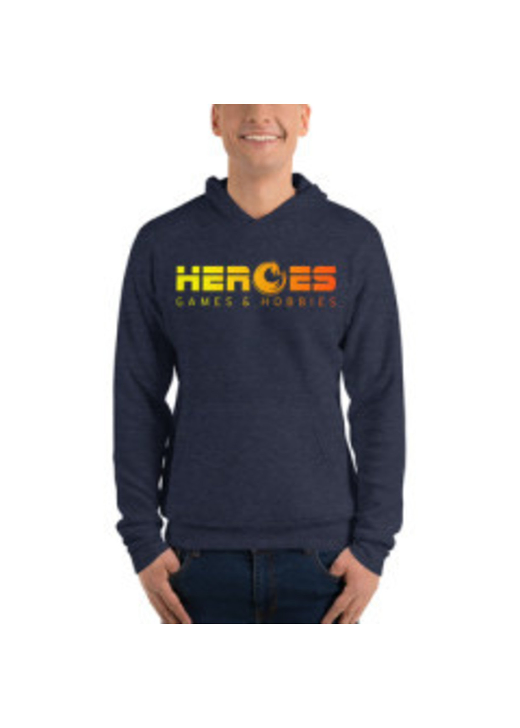 Bella Canvas Heroes Logo Hoodie