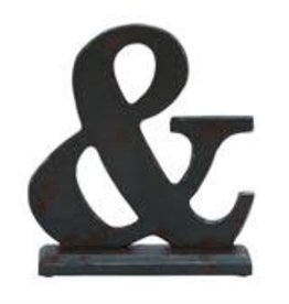Home Wood Ampersand Symbol
