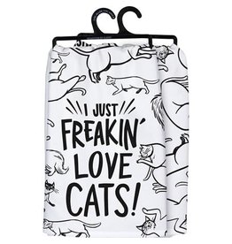Home 109573 Dish Towel - Love Cats