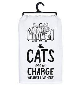 Home 109575 Dish Towel - Cats In Charge