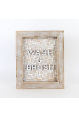 11244 10x12x2 Wash & Brush Sign
