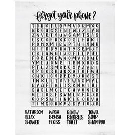 Home DUST278-1216PWWP15 WORD SEARCH SIGN