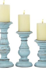 51321 Wd Candle Holders Lg 10"