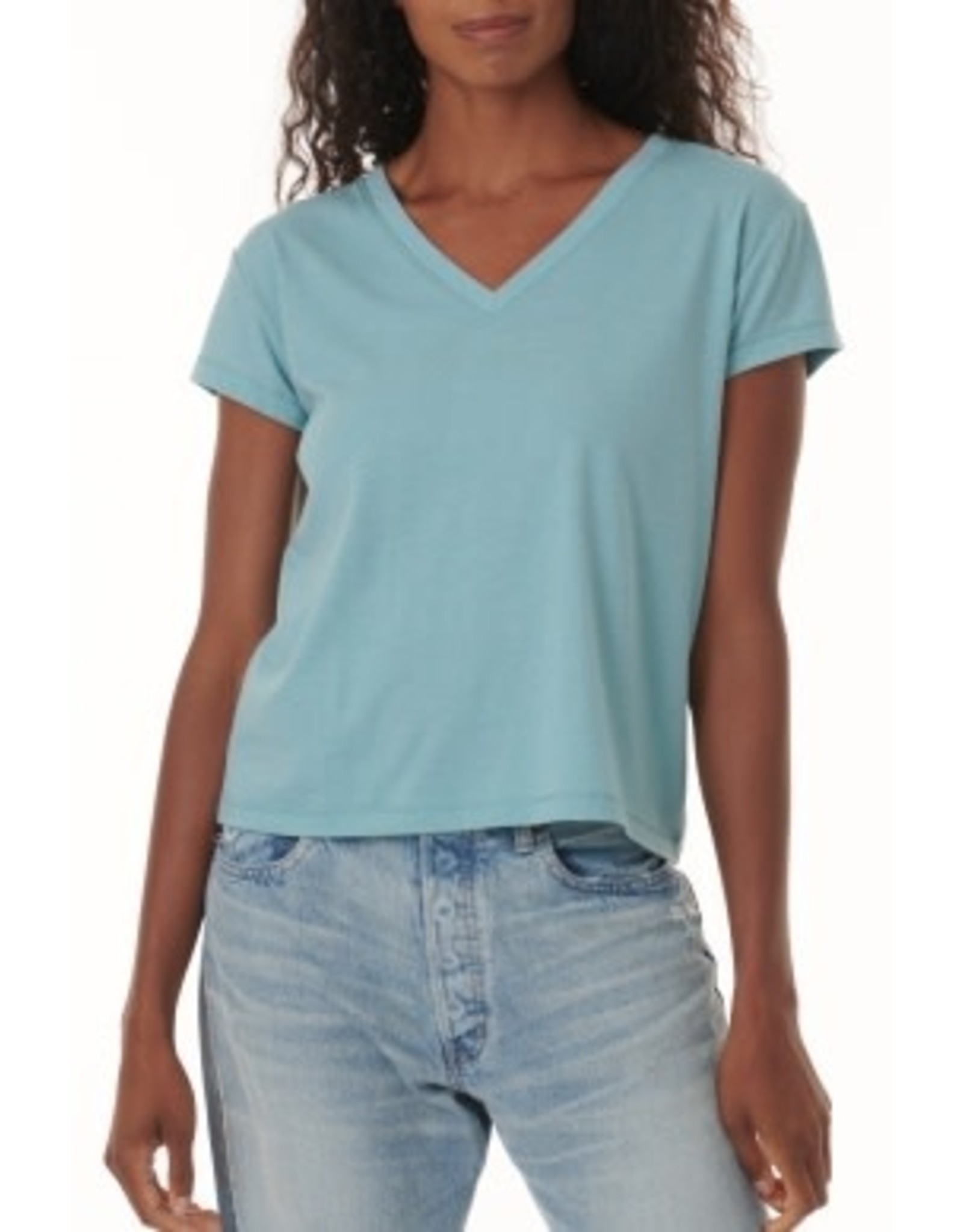 Splendid Jersey V Neck Tee #RS2K330SE 
