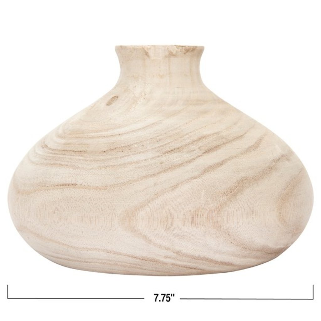 Paulownia Wood Vase