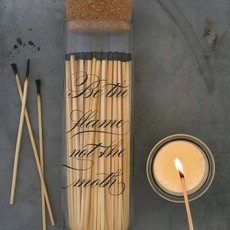 Skeem Calligraphy Fireplace Match Bottle