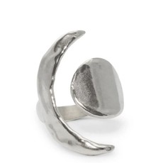 Amanda Hunt Equinox Silver Ring Size 7