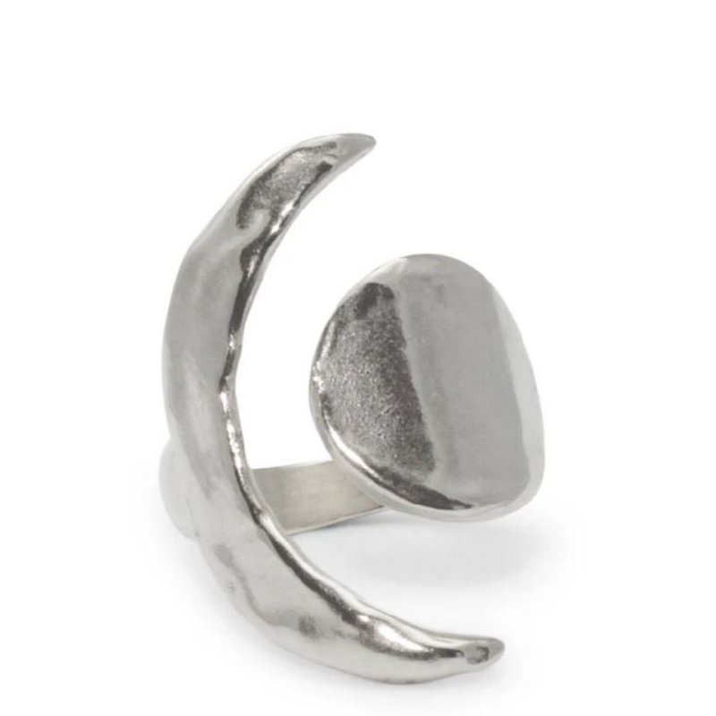 Amanda Hunt Equinox Silver Ring Size 7